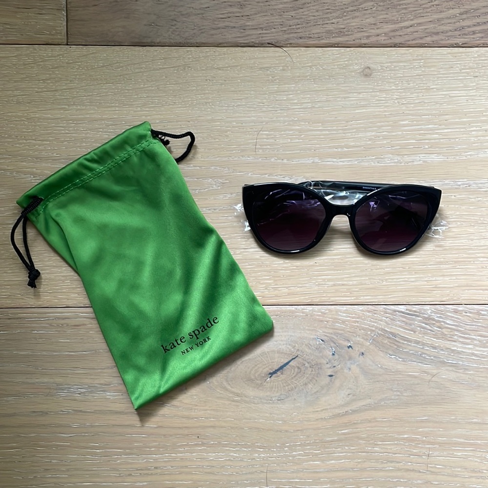 NWT Kate Spade Black Sunglasses